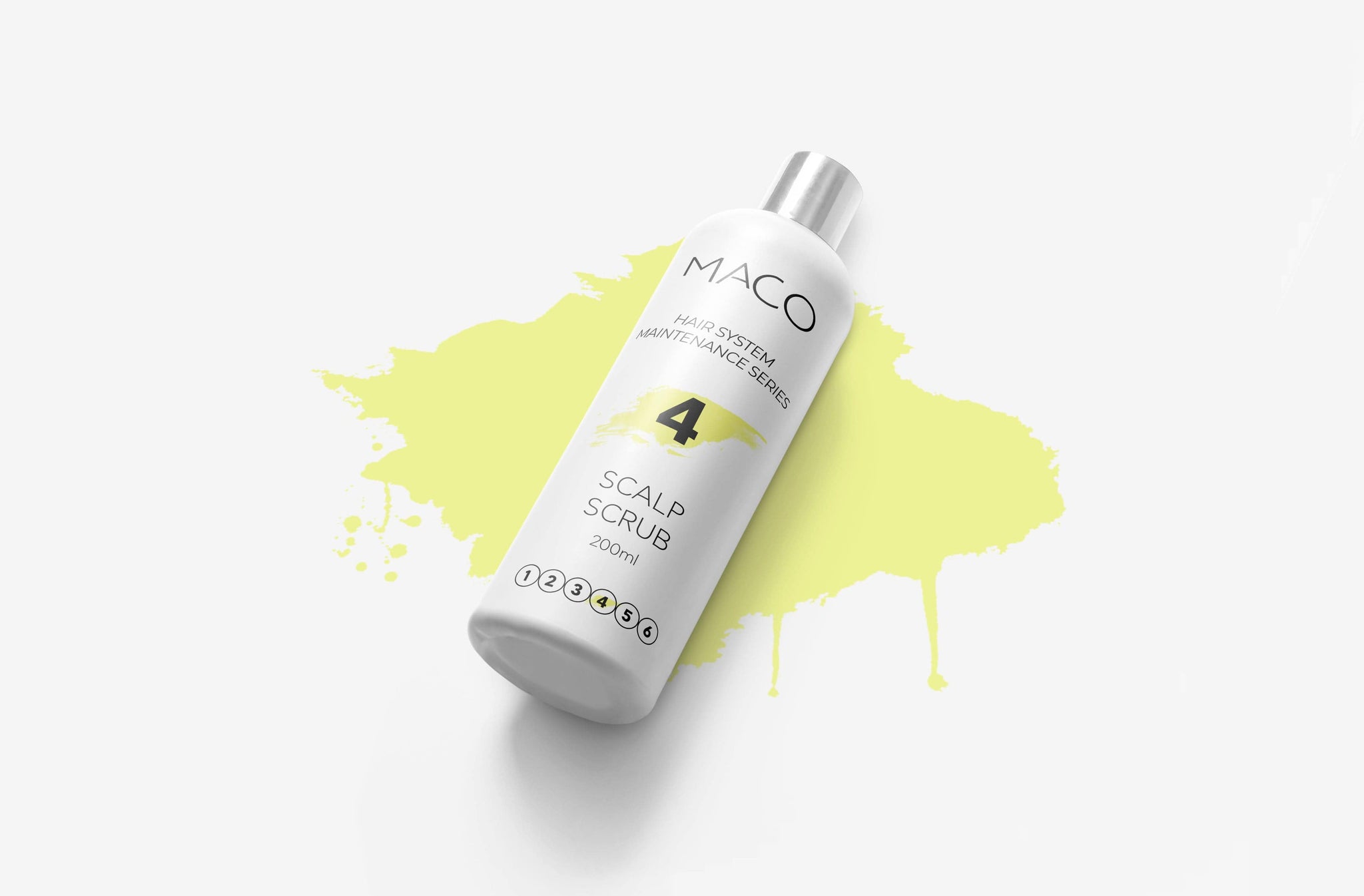 4 MACO Sculp Scrub - Peeling για Περούκες - Τουπέ - Συστήματα Μαλλιών MACO HAIR SYSTEMS
