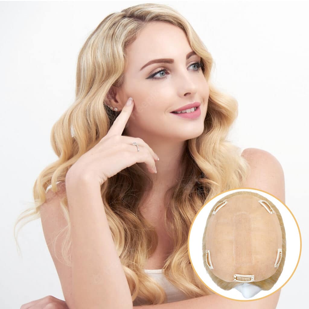 Γυναικείο Skin Topper με Silk Top 13x17cm MACO HAIR SYSTEMS